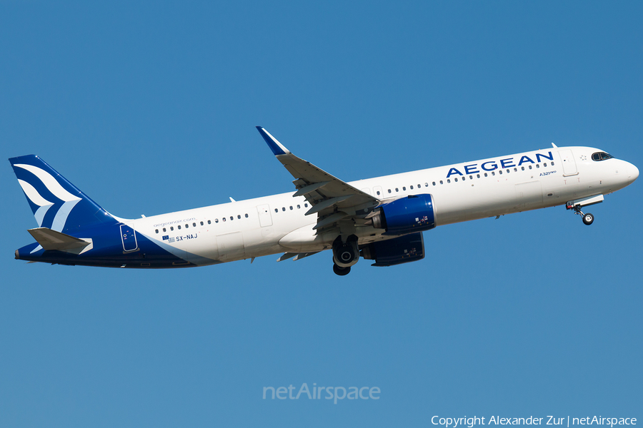Aegean Airlines Airbus A321-271NX (SX-NAJ) | Photo 641851