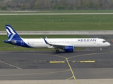 Aegean Airlines Airbus A321-271NX (SX-NAK) at  Dusseldorf - International, Germany