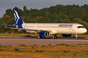 Aegean Airlines Airbus A321-271NX (SX-NAK) at  Hamburg - Finkenwerder, Germany