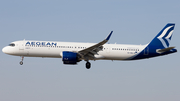 Aegean Airlines Airbus A321-271NX (SX-NAL) at  Barcelona - El Prat, Spain