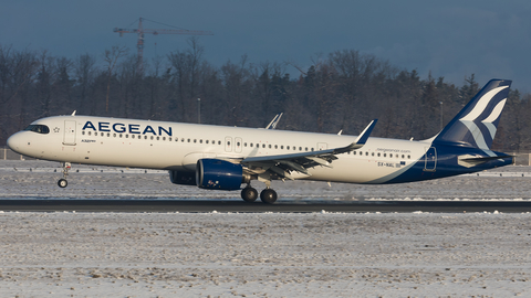 Aegean Airlines Airbus A321-271NX (SX-NAL) at  Frankfurt am Main, Germany