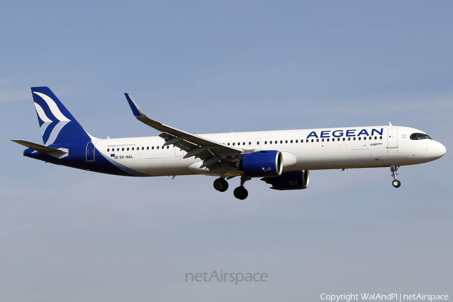 Aegean Airlines Airbus A321-271NX (SX-NAL) | Photo 558075