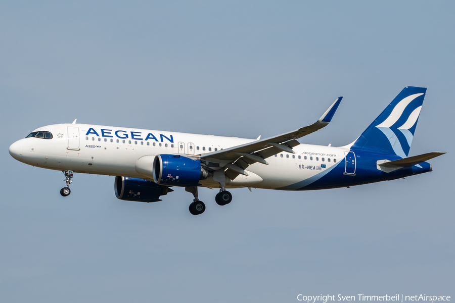Aegean Airlines Airbus A320-271N (SX-NEA) | Photo 515472