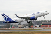 Aegean Airlines Airbus A320-271N (SX-NEA) at  Frankfurt am Main, Germany