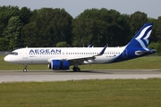 Aegean Airlines Airbus A320-271N (SX-NEA) at  Hamburg - Fuhlsbuettel (Helmut Schmidt), Germany