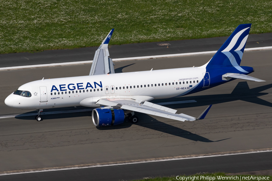 Aegean Airlines Airbus A320-271N (SX-NEA) | Photo 451915