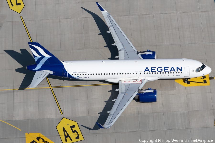 Aegean Airlines Airbus A320-271N (SX-NEA) | Photo 451917