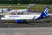 Aegean Airlines Airbus A320-271N (SX-NEA) at  Hamburg - Fuhlsbuettel (Helmut Schmidt), Germany