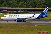 Aegean Airlines Airbus A320-271N (SX-NEA) at  Hamburg - Fuhlsbuettel (Helmut Schmidt), Germany