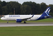 Aegean Airlines Airbus A320-271N (SX-NEA) at  Hamburg - Fuhlsbuettel (Helmut Schmidt), Germany