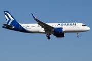 Aegean Airlines Airbus A320-271N (SX-NEA) at  London - Heathrow, United Kingdom