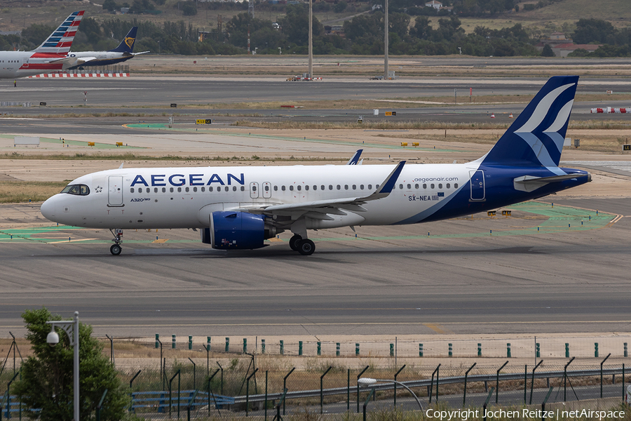 Aegean Airlines Airbus A320-271N (SX-NEA) | Photo 521224