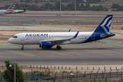 Aegean Airlines Airbus A320-271N (SX-NEA) at  Madrid - Barajas, Spain