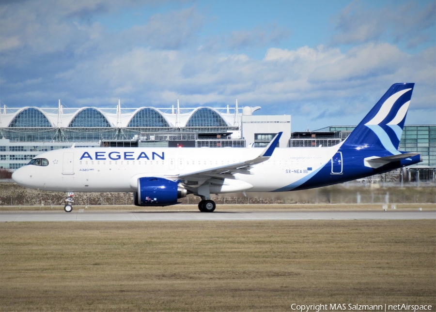 Aegean Airlines Airbus A320-271N (SX-NEA) | Photo 375569