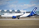 Aegean Airlines Airbus A320-271N (SX-NEA) at  Munich, Germany