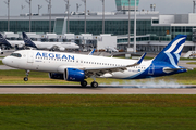 Aegean Airlines Airbus A320-271N (SX-NEA) at  Munich, Germany