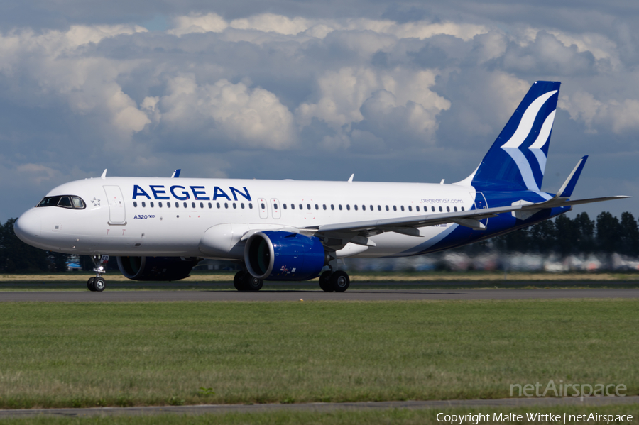 Aegean Airlines Airbus A320-271N (SX-NEB) | Photo 393831