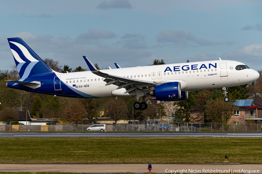 Aegean Airlines Airbus A320-271N (SX-NEB) | Photo 441629