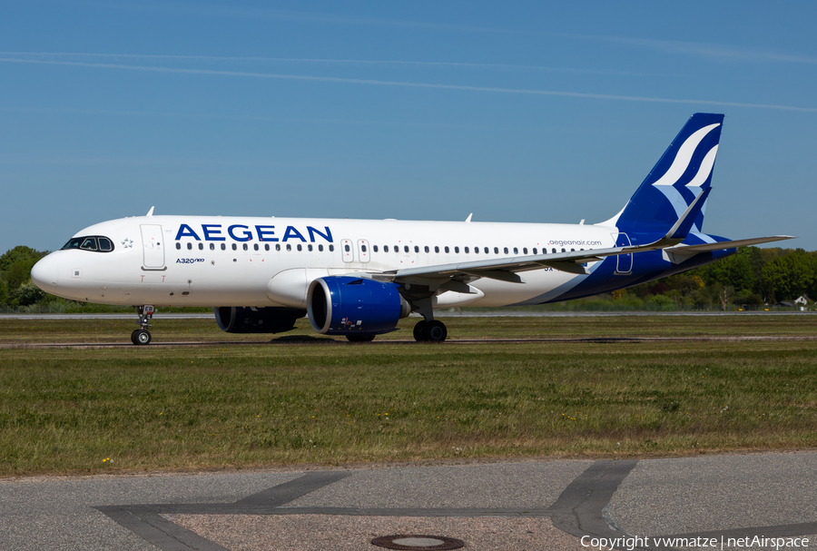 Aegean Airlines Airbus A320-271N (SX-NEB) | Photo 507517