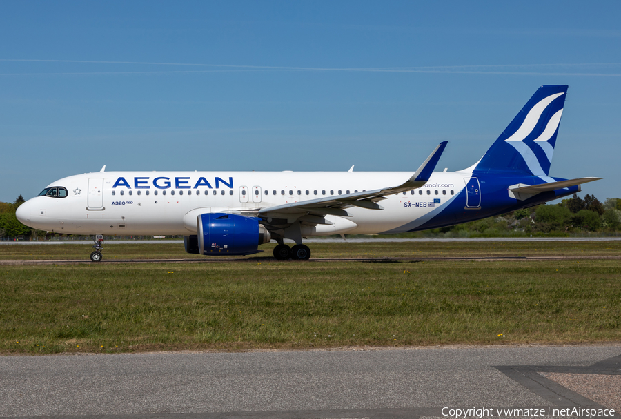 Aegean Airlines Airbus A320-271N (SX-NEB) | Photo 507519