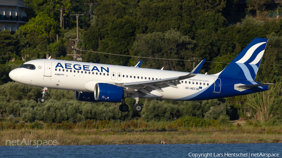 Aegean Airlines Airbus A320-271N (SX-NEC) | Photo 459076