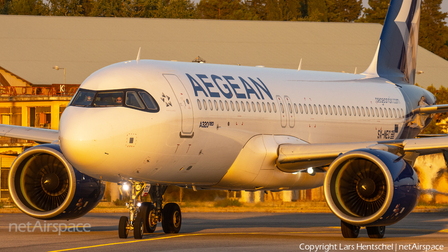 Aegean Airlines Airbus A320-271N (SX-NEC) | Photo 459085