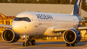 Aegean Airlines Airbus A320-271N (SX-NEC) at  Corfu - International, Greece