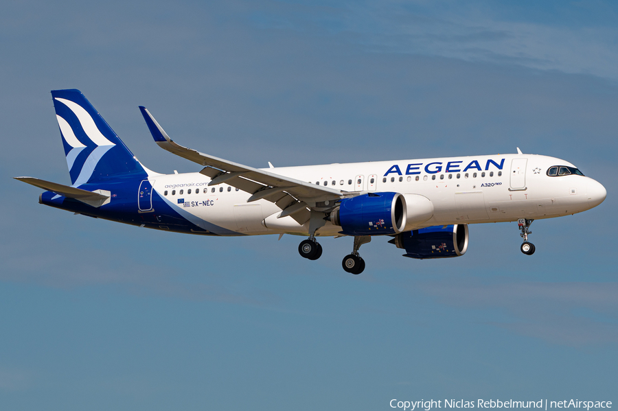 Aegean Airlines Airbus A320-271N (SX-NEC) | Photo 392100