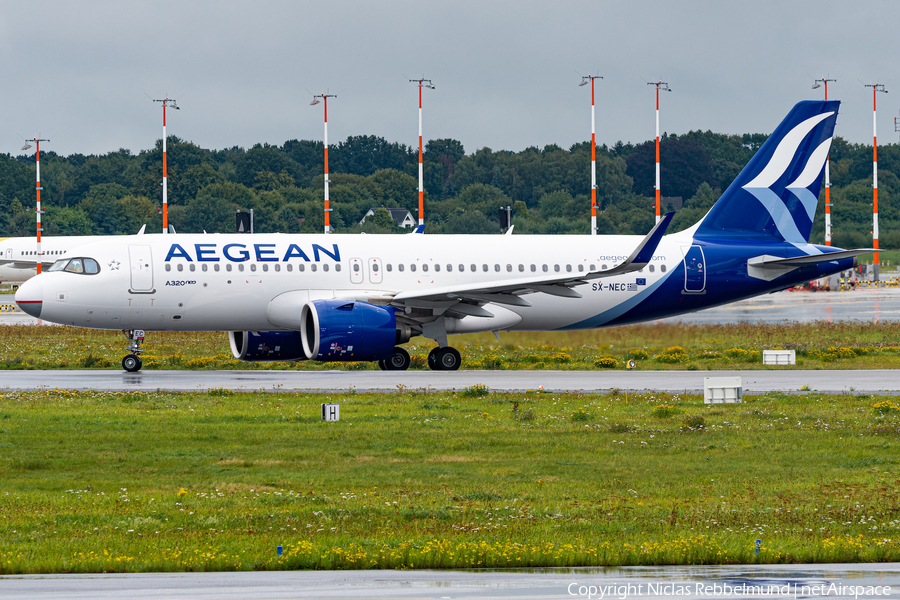 Aegean Airlines Airbus A320-271N (SX-NEC) | Photo 469529