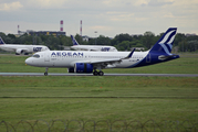 Aegean Airlines Airbus A320-271N (SX-NEC) at  Warsaw - Frederic Chopin International, Poland