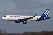 Aegean Airlines Airbus A320-271N (SX-NED) at  Hamburg - Fuhlsbuettel (Helmut Schmidt), Germany