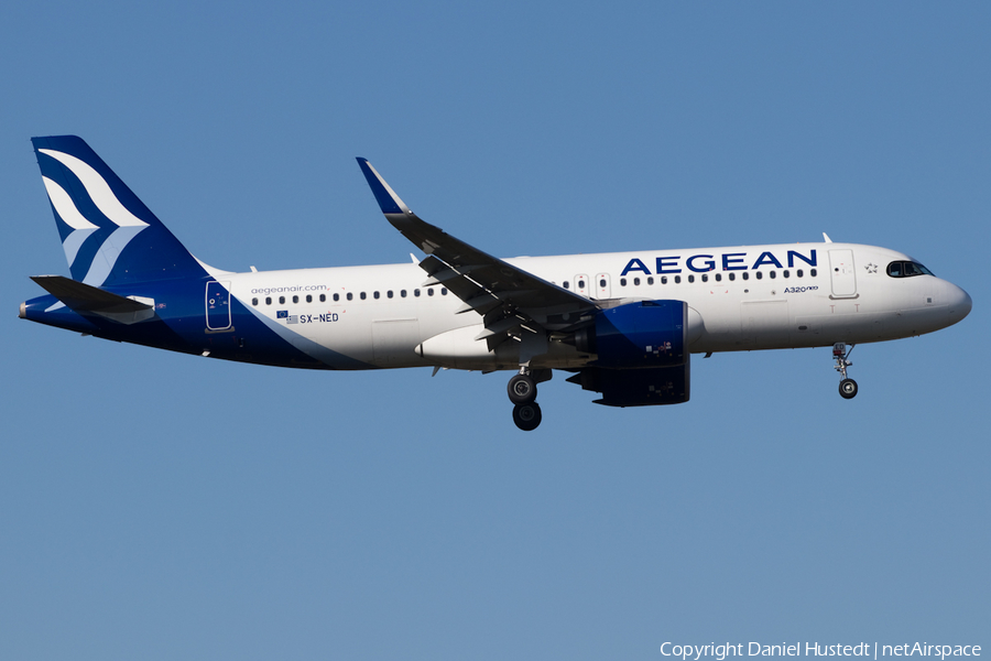 Aegean Airlines Airbus A320-271N (SX-NED) | Photo 508581
