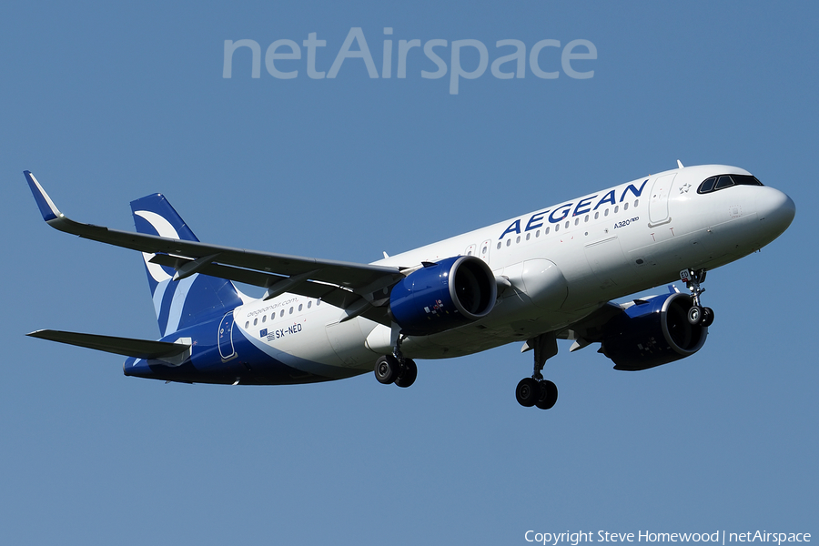 Aegean Airlines Airbus A320-271N (SX-NED) | Photo 525196