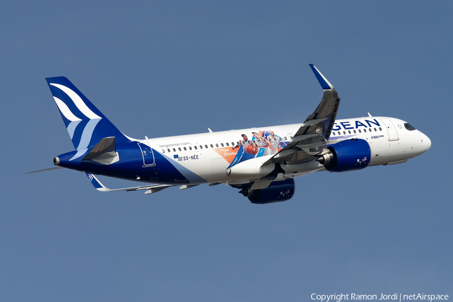 Aegean Airlines Airbus A320-271N (SX-NEE) | Photo 535073