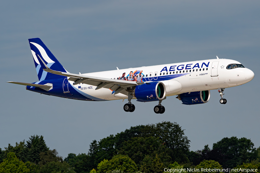 Aegean Airlines Airbus A320-271N (SX-NEE) | Photo 519404