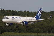 Aegean Airlines Airbus A320-271N (SX-NEF) at  Hamburg - Fuhlsbuettel (Helmut Schmidt), Germany
