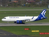 Aegean Airlines Airbus A320-271N (SX-NEG) at  Dusseldorf - International, Germany