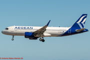 Aegean Airlines Airbus A320-271N (SX-NEH) at  Gran Canaria, Spain