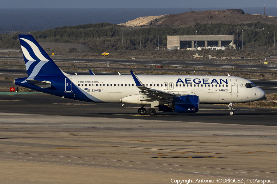 Aegean Airlines Airbus A320-271N (SX-NEI) | Photo 666116