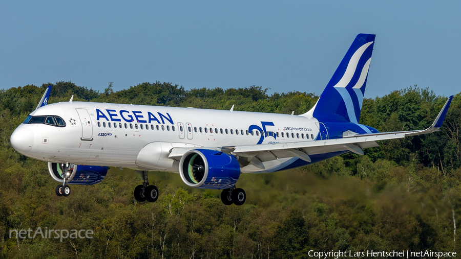 Aegean Airlines Airbus A320-271N (SX-NEJ) | Photo 637956
