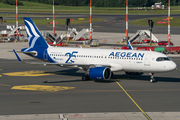 Aegean Airlines Airbus A320-271N (SX-NEJ) at  Hamburg - Fuhlsbuettel (Helmut Schmidt), Germany