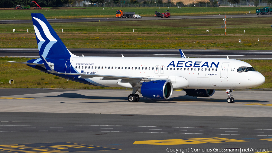 Aegean Airlines Airbus A320-271N (SX-NEK) | Photo 590579
