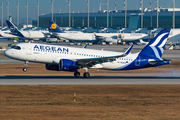 Aegean Airlines Airbus A320-271N (SX-NEM) at  Munich, Germany