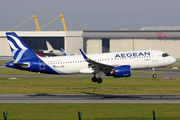 Aegean Airlines Airbus A320-271N (SX-NEO) at  Brussels - International, Belgium