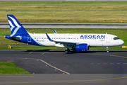 Aegean Airlines Airbus A320-271N (SX-NEO) at  Dusseldorf - International, Germany