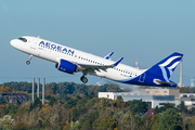 Aegean Airlines Airbus A320-271N (SX-NEO) at  Dusseldorf - International, Germany