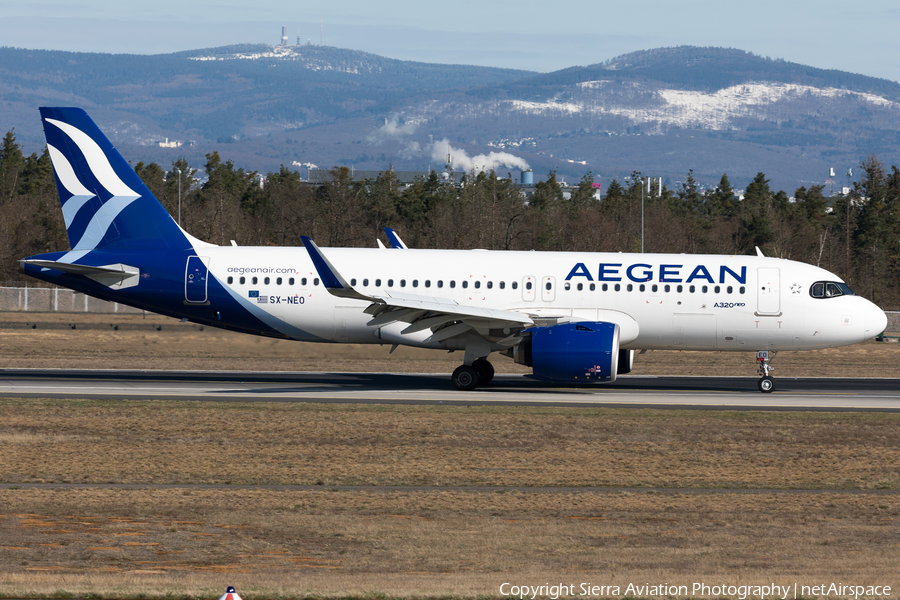 Aegean Airlines Airbus A320-271N (SX-NEO) | Photo 502407
