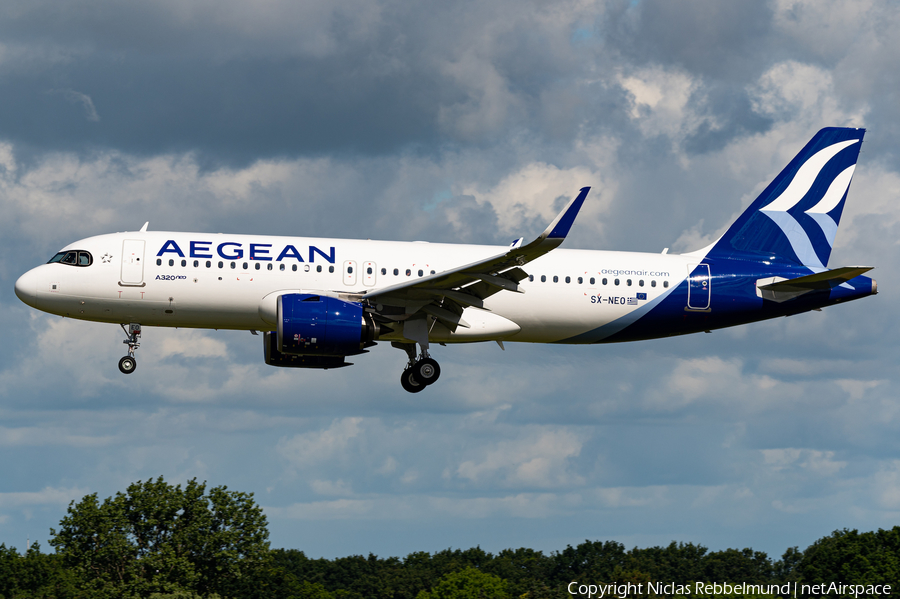 Aegean Airlines Airbus A320-271N (SX-NEO) | Photo 393737