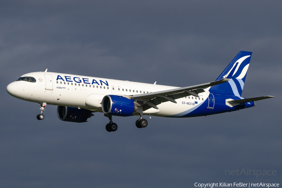 Aegean Airlines Airbus A320-271N (SX-NEO) | Photo 475802