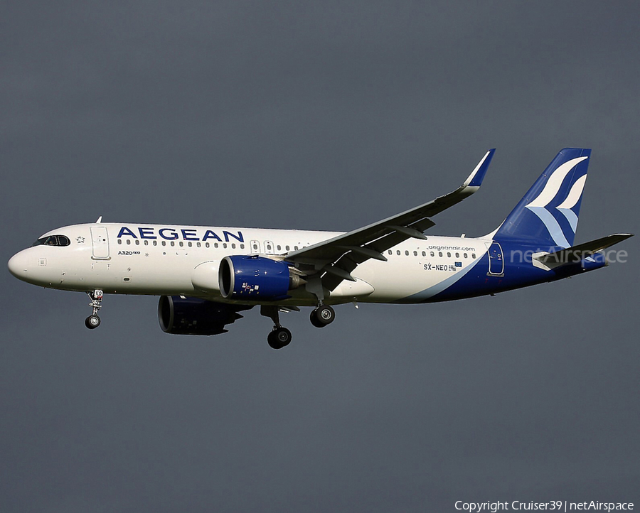 Aegean Airlines Airbus A320-271N (SX-NEO) | Photo 491748